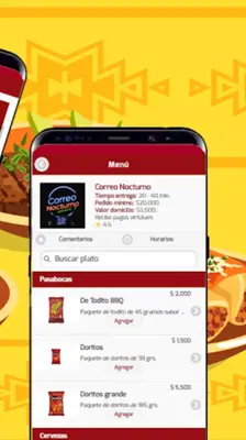 A la cartapp | Domicilios android App screenshot 2